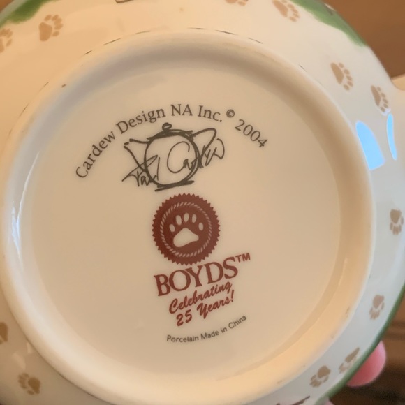 Boyds Bears/Cardew Design Tea Set - Picture 6 of 16